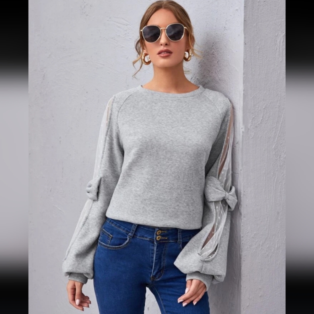 🌞 3/$15 Shein Bishop Sleeve Sweater XS